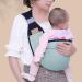 Breathable Baby Sling Dual Use Infant Sling Carrier Adjustable Widened Shoulder Straps Baby Wrap Carrier Anti-Slip Breastfeeding Carrier for Infant 0-36 Months Green - Cloth - Buy Online on GoSupps.com