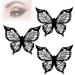 Butterfly Eyeliner Stencil Butterfly Eyeliner Stamp Butterfly Eyeliner Stencils for Eyes Wing Butterfly Stencil for Eyeliner Winged Eyeliner Tool Reusable and Flexible Eyeliner Stencil (Color : 3PCS