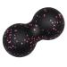 Minkissy gym massage ball massage neck yoga accessories back roll lacrosse balls Neck massage lacrosse ball muscle roll Balance Massage ball yoga ball scrollrad fitness tools pink 16.5x8.5x2cm pink