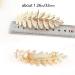 Toga Party Greek Goddess Costume Gold Leaf Hair Barrettes - Set of 4 | Halloween Accessory - Buy Online on GoSupps.com