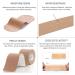 Kinesiology Tape 3 Pack - Latex Free, Water Resistant Tape for Muscles and Joints - Easy to Apply - Long Lasting Adhesive - Beige Pre-cut 3-Pack - Buy Online on GoSupps.com