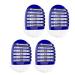 Maxtrv 4 Pack Electric Bug Zapper Plug in Mosquito Killer with UV LED Night Light Electronic Insect Fly Trap for Indoor Outdoor Use