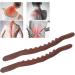 Energy-Saving Wooden Gua Sha Stick Set - 2-Piece Sturdy Wooden Scraping Tool for Cellulite Reduction & Skin Care - Buy Online on GoSupps.com