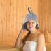 Heallily 4 Piece Sauna Hut Hat for Men & Women - Premium Filz Sauna Cap & Shower Headgear for Bath & Relaxation - Buy Online on GoSupps.com