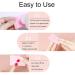 Tingdongwei 900 Pcs Lint-Free Nail Cotton Pads - Essential Nail Wipes for Manicure & Polish Remover - Pink - Buy Online on GoSupps.com