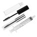 HAPINARY 12pcs Mascara Tube Lash Kits Empty Eyelash Tube Eyelash Cream Tube Refillable Tubes Clear Plastic