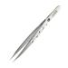 Rubis Hole Pattern Stainless Steel Pointed Tweezers for Precise Eyebrows and Hair Removal The Elegance Collection Made in Switzerland