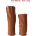 Pik Ergonomic Bicycle Handle Grips Set - PVC Leather-Like Texture - Easy Install - Brown - Men Women Children - 2 Grips Included - Buy Online on GoSupps.com