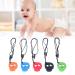 5 Piece Silicone Chewing Chains for Sensory Kids | Oral Motor Aids for Autism ADHD & Anxiety | Durable Necklaces - Buy Online on GoSupps.com