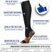 4 Pairs Copper Compression Socks 15-20 mmHg for Men & Women - Medical Graduated Stockings for Sports, Running, Plantar Fasciitis, Nurses, Shin Splints, Diabetic - S-M Black - Buy Online on GoSupps.com