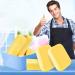 Yesland 10 Pcs Synthetic Sponges for Painting, Crafts, Grout, Cleaning - 7.5 x 5.5 x 2 Inches - Buy Online on GoSupps.com