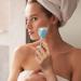 Silicone Manual Facial Cleansing Brush - NADUSEP 2 Pack Soft Bristles Waterproof Exfoliator for Blackheads & Makeup Removal (Blue Pink - Buy Online on GoSupps.com