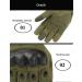 Bethspec Touch Screen Tactical Gloves for Men - Khaki, Medium - Buy Online on GoSupps.com