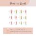 BABALAL Long Pink Green Flame Press on Nails with Nail Glue - 24pcs Ballerina Acrylic False Nails for Women and Girls - Buy Online on GoSupps.com