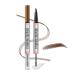 2-In-1 Double-End Eyebrow Shaping Pen 2-In-1 Brow Pen And Sealing Brow Gel Long-Lasting Color Waterproof And Sweatproof Easy-To-Use Eyebrow Makeup For Real-Looking Fuller (01# Light Brown)