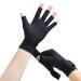 Compression Arthritis Gloves with Strap Best Open Finger Glove Hand Wrist Support for Rheumatoid Arthritis Carpal Tunnel RSI Tendonitis Daily Healing Hand Pain Relief Large