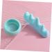 minkissy 4 Sets Nail Art Brush Cup Nail Soak off Bowl Chinese Bask Plastic Sponge Manicure - Buy Online on GoSupps.com