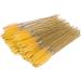 Disposable Eyelash Brushes 50 Pieces Nylon Make-up Brushes Mascara Sticks Eyelashes Eyebrows Disposable Portable Brush (Yellow) - Buy Online on GoSupps.com