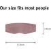 Adjustable Strap Side Sleeping Mask 3D Blackout Blindfold - Pink - Buy Online on GoSupps.com