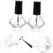  Ipetboom Ipetboom 10 Pieces Bottle Nail Polish Nail Gel Polish Containers Polish Size Glass Storage Containers Portable with Nail Gels Holder for Nail Gels Glass Transparent - Buy Online on GoSupps.com