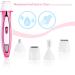 VERY ETERNITY 4 in 1 Lady Shaver Kit - USB Rechargeable Women's Shaver Set for Facial, Body, Nose, Eyebrow & Bikini Trimming (Pink) - Buy Online on GoSupps.com