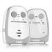 Reer Nova baby monitor from the inventor of the baby monitor with volume control and optical noise display 450m range 50140 white