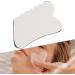 Sharplace Gua Sha Massage Device - Portable Neck & Skin Massage Tool (8cm x 5cm) for Beauty & Relaxation - Buy Online on GoSupps.com
