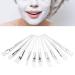 Buy 10pcs Fine Fiber Face Mask Brushes | Soft Facial Tool for DIY Skin Care - International Shipping Available - Buy Online on GoSupps.com