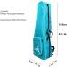 LEONARK Fencing Storage Bag - Portable Lake Blue Sword Backpack for Epee, Saber, Foil Equipment - Ideal for Fencing Sword Suit and Mask - Buy Online on GoSupps.com