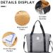SONARIN Large Capacity Waterproof Baby Changing Bag - Stylish Satchel with Stroller Straps, Changing Mat & Travel Convenience in Grey - Buy Online on GoSupps.com