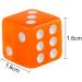 GWHOLE 40-Piece 6-Sided Game Dice Set - 8 Translucent Colors for Board Games and Math Teaching - Buy Online on GoSupps.com