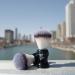 Menesia Black Handle Shaving Brush for Men - Skull Design - Buy Online on GoSupps.com