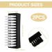 Amaxiu Hand Nail Brush for Cleaning Fingernails Durable Nylon Firm Stiff Scrub Bristles Nail Scrubber Brushes for Men Mechanics Gardeners Scrubbing under Fingers Foot Toes(2 Pack Black+White) - Buy Online on GoSupps.com