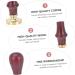 CANIGHT 2 Pcs Dispensing Plate Tool Vintage Envelopes Pressed Powder Stamper Wax Seal Stamp Wooden Handle - Buy Online on GoSupps.com