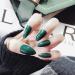 Sethexy Glossy False Nails - Hell Mode Stiletto 24 Pack Green Acrylic Fingernails for Women & Girls - Buy Online on GoSupps.com
