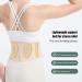 Adjustable Back Brace Posture Corrector Belt Compression Back Support Lumbar Adjustable Back Belt Support Lower Back Support Brace for Discomfort Relief Work Fitness Yoga XL - Buy Online on GoSupps.com