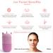 Ice Roller for Face - Portable Silicone Skin Care Tool | Reusable Ice Facial Roller to Brighten & Reduce Fine Lines (Pink - Buy Online on GoSupps.com