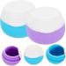 Beatifufu Refillable Glass Travel Bottles - 2 Pack Cream Container for Beauty Products & Lotions - Buy Online on GoSupps.com