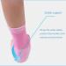 TXBONA Kids Compression Foot Arch Support Sleeves - Pink | Ankle Brace for Plantar Fasciitis & Sprained Ankle - Buy Online on GoSupps.com