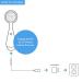 PMD Clean Acne - Smart Facial Cleansing Device with Silicone Brush & Blue Light Treatment for Acne - Waterproof & SonicGlow Technology - Buy Online on GoSupps.com