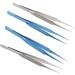Jojomi Surgical Tweezers for Hair - Precision Curved Titanium Alloy Tweezers for Hair Removal (Non-Magnetic) - Buy Online on GoSupps.com