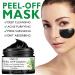 Charcoal Peel Off Face Mask | Bamboo Blackhead & Oil Control | 200g | Deep Pore Cleansing - Buy Online on GoSupps.com