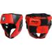 RDX Kids Headgear for Boxing & MMA Training - SATRA Approved Junior Maya Hide Leather Helmet for Sparring - Red, One Size - Buy Online on GoSupps.com