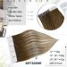 Easyouth Balayage Tape in Hair Extensions 24 Dark Brown/Light Brown/Medium Blonde Ombre - Seamless Human Hair 20Pcs 50g #3/8/22 - Buy Online on GoSupps.com