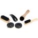 KOCAN 8PCS Shoe Shine Care Kit Black and Neutral Polish Brushes for Boots Shoes Sneakers Style 1 - Buy Online on GoSupps.com