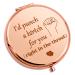 Mothers Day Best Sister Gifts Funny Compact Makeup Mirror Friendship Gifts For Girls Best Friend Birthday Gifts For Women Soul Sister Travel Makeup Mirror Wedding Gifts Graduation Gifts Compact Mirror