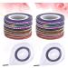 60 Sets Nail Art Striping Tape Line Nail Art Tips Decoration Sticker Tape for Dispenser Nail Art Tape Nails Stickers Shiny Glitter Tape Line Nail Tape for Nail Art Draw Box - Buy Online on GoSupps.com