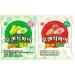 Korean Sweet Jelly Candy Snacks - HAITAI French Pie Strawberry & Shine Muscat Flavour Mini Jelly Chewy 63g (2 Packs)