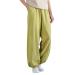 Lovely Nursling Wide Leg Pants for Women, Women's Casual Loose Elastic High Waisted Pants Comfy Trouser Ob1-a-green XX-Large