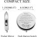 CHOORO Mema Gift for Mother's Day: Compact Makeup Mirror for Grandmother, from Granddaughter - Appreciation Gift (Best Mema-M) - Buy Online on GoSupps.com